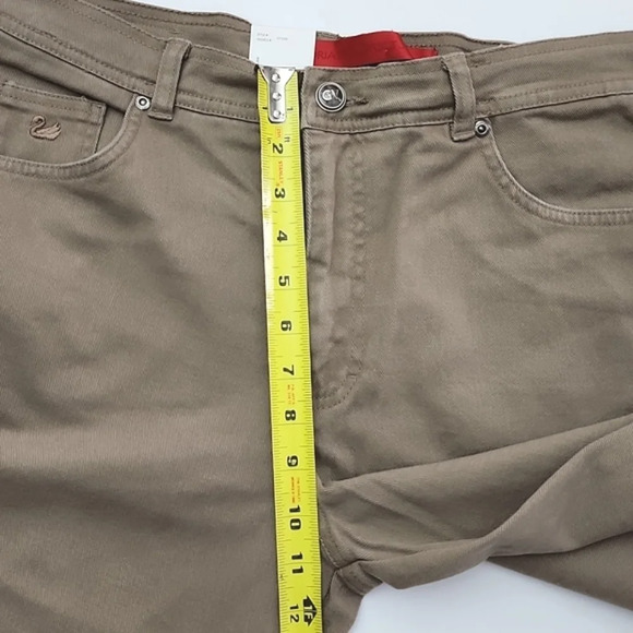 Gloria Vanderbilt Amanda Classic Fit Tapered Leg Tan Jeans Petite Medium Size 14 - Picture 14 of 14